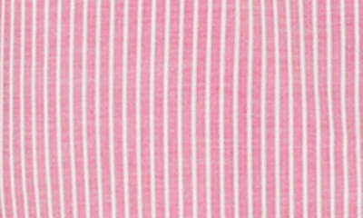 Shop Lauren Ralph Lauren Stripe Short Pajamas In Pink Stripe
