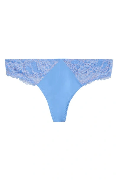 Shop Skarlett Blue Minx Thong In Blue/ Pink