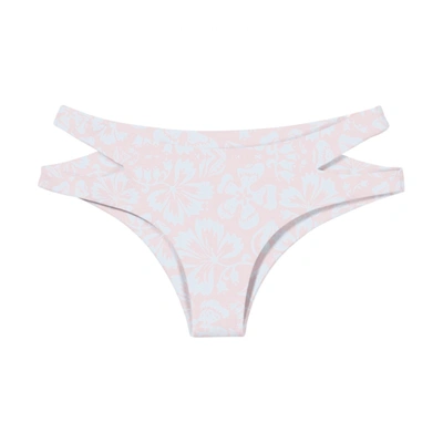 Mikoh Puka Puka Bottom In Luau Cloud Pink In Multi
