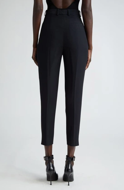 Alexander Mcqueen Alexander Mc Queen Cigarette Trousers In 1000-black