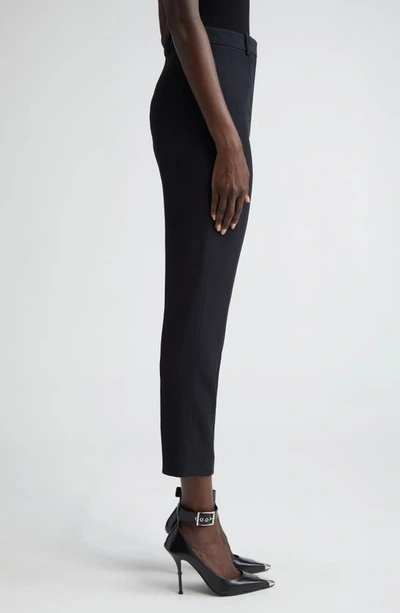 Alexander Mcqueen Alexander Mc Queen Cigarette Trousers In 1000-black