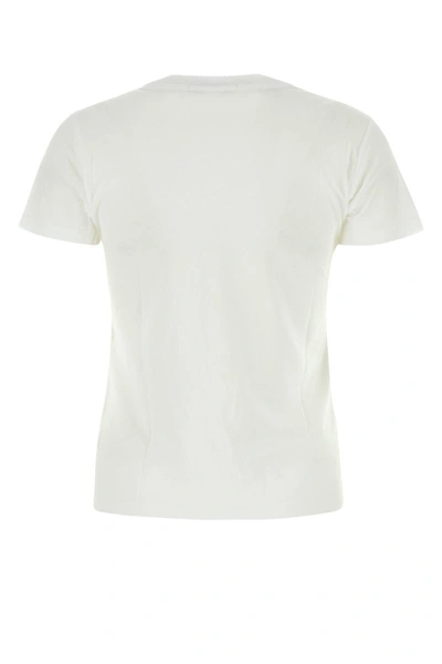 Shop Agolde T-shirt In White