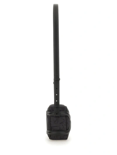 Shop Alexander Mcqueen Camera Bag "harness" In Black