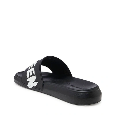 Shop Alexander Mcqueen Flat Shoes Black