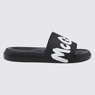 Shop Alexander Mcqueen Flat Shoes Black