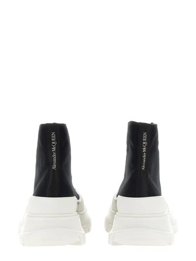 Shop Alexander Mcqueen Sneaker Tread Slick In Black