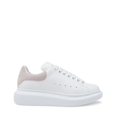 Shop Alexander Mcqueen Sneakers In White/patchouli