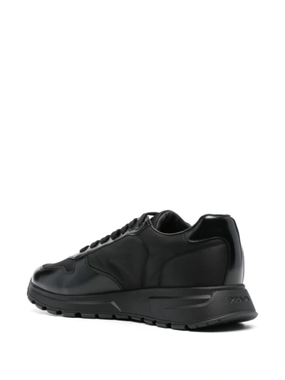 Shop Prada Prax 01 Re-nylon Sneakers In Nero 1