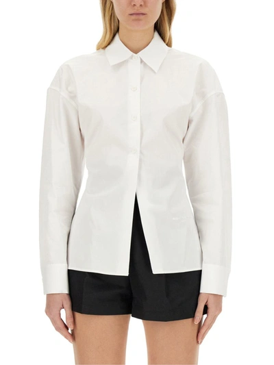 Shop Alexander Wang Slim Fit Shirt In White