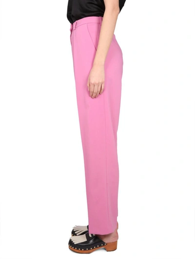 Shop Alysi Straight Leg Pants In Pink