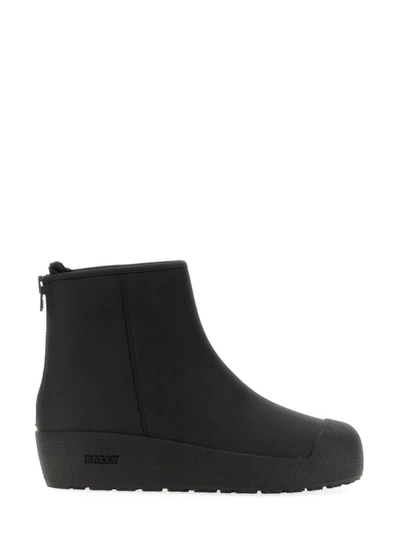 Shop Bally Curling Curling Boot In Black