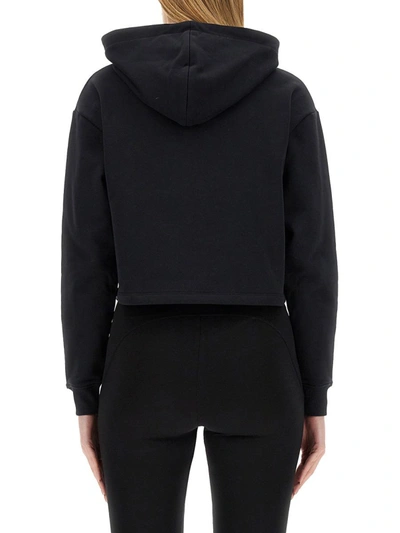 Shop Balmain Hoodie In Black