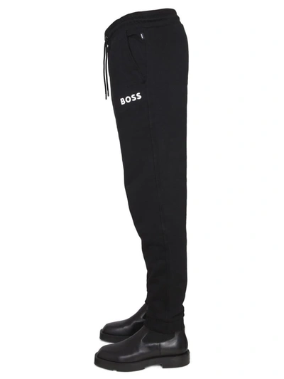 Shop Hugo Boss Boss Jogging Pants In Black