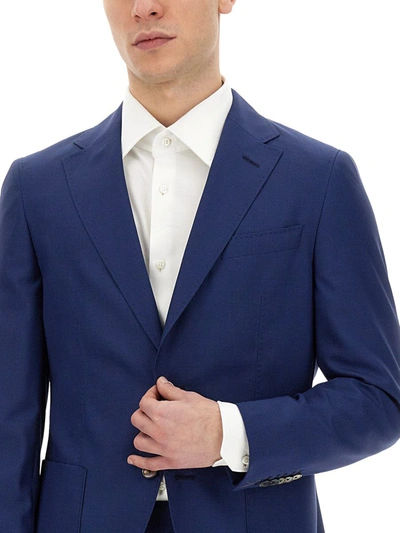 Shop Hugo Boss Boss Regular Fit Suit In Blue