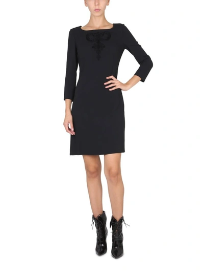 Shop Boutique Moschino Cady Dress In Black
