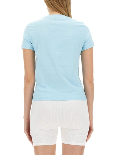 Shop Casablanca Slim Fit T-shirt In Blue