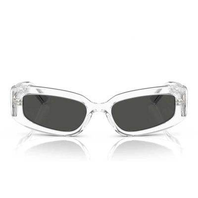 Shop Dolce & Gabbana Eyewear Sunglasses In Transparent