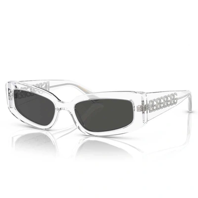 Shop Dolce & Gabbana Eyewear Sunglasses In Transparent