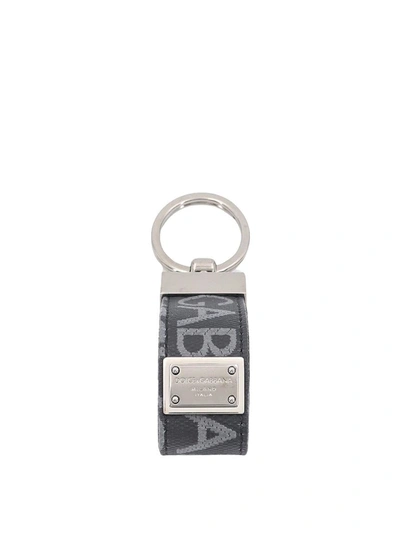 Shop Dolce & Gabbana Keychain In Black