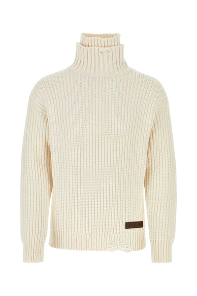 Shop Dsquared2 Dsquared Knitwear In White