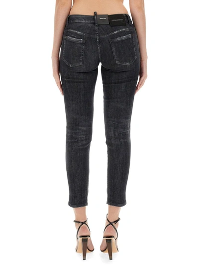 Shop Dsquared2 Jeans "jennifer" In Black
