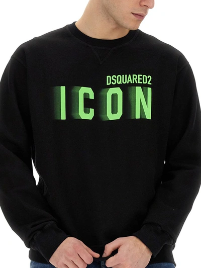 Shop Dsquared2 Sweatshirt With Logo In Black