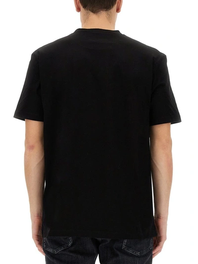 Shop Dsquared2 T-shirt With Logo In Black