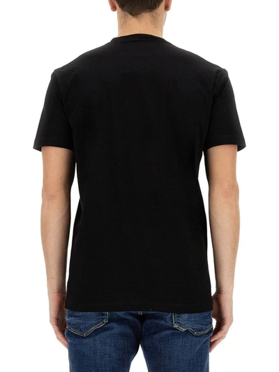 Shop Dsquared2 T-shirt With Print In Black