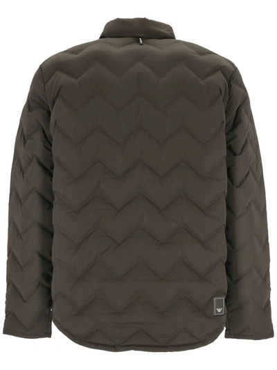 Shop Ea7 Emporio Armani Jackets In Brown