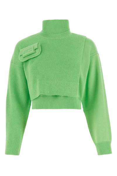 Shop Fendi Knitwear In Green