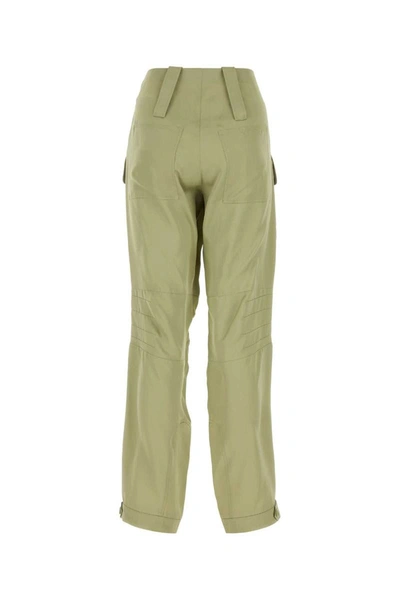 Shop Fendi Pants In Green