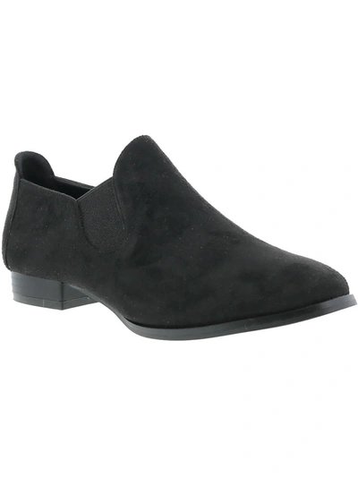 Shop Bellini Brynn Womens Faux Suede Loafer Slip-on Sneakers In Grey