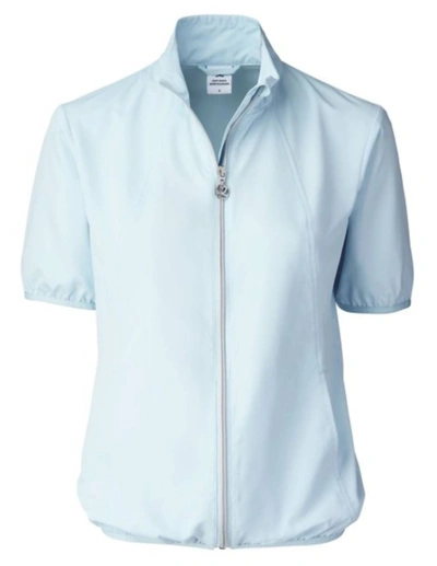 Shop Daily Sports Mia Short Sleeve Wind Jacket In Breeze In Multi