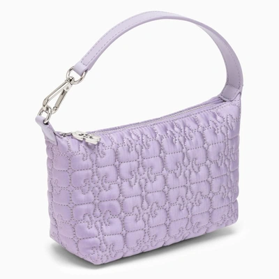 Shop Ganni Lilac Small Handbag In In Pink