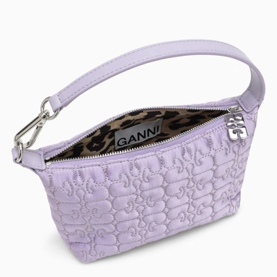 Shop Ganni Lilac Small Handbag In In Pink