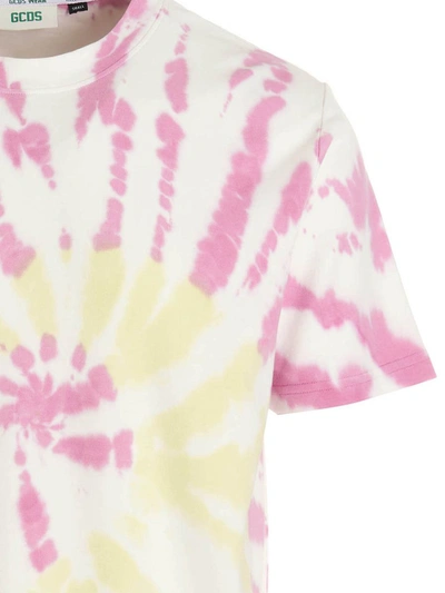 Shop Gcds T-shirt ' Tie Dye' In Multicolor