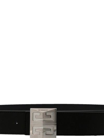 Shop Givenchy '4g' Reversible Belt In Multicolor
