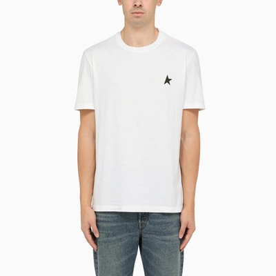 Shop Golden Goose T-shirt Star Collection In White