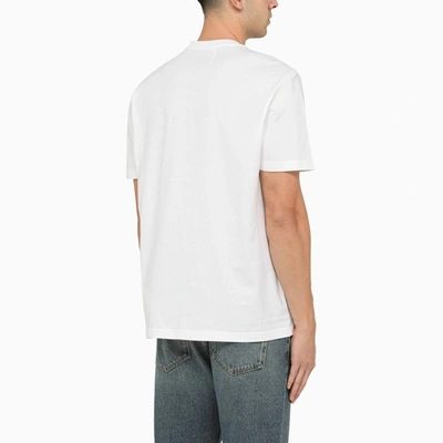 Shop Golden Goose T-shirt Star Collection In White