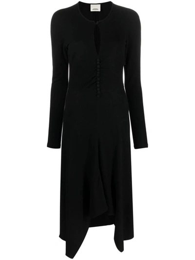 Shop Isabel Marant Dorya Dress Clothing In Black