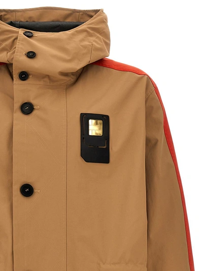 Shop Jw Anderson J.w. Anderson Long Parka In Multicolor