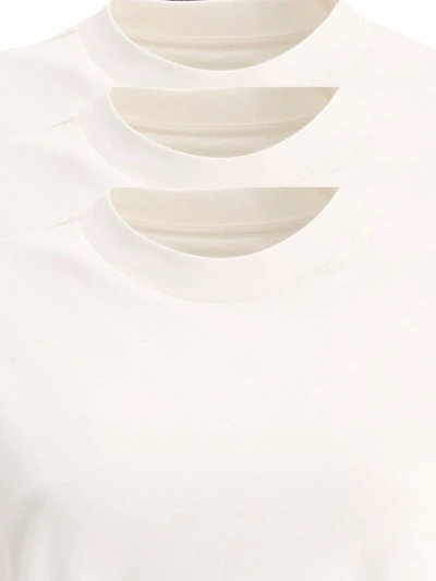 Shop Jil Sander 3-pack T-shirt Set In White