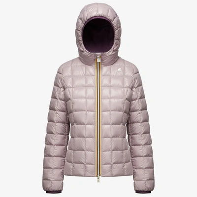 K-way Lily St Thermo Reversible In Pink & Purple