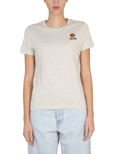 Shop Kenzo "boke Flower" T-shirt In Grey