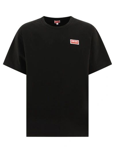 Shop Kenzo " Paris" T-shirt In Black