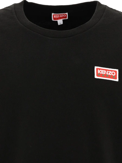 Shop Kenzo " Paris" T-shirt In Black