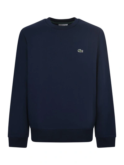 Shop Lacoste Sweatshirt In Blue