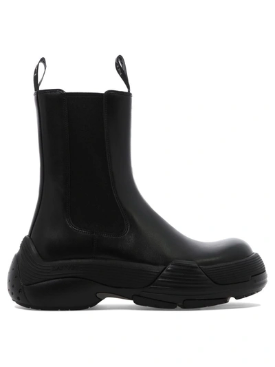 Shop Lanvin "flash-x Bold" Chelsea Boots In Black