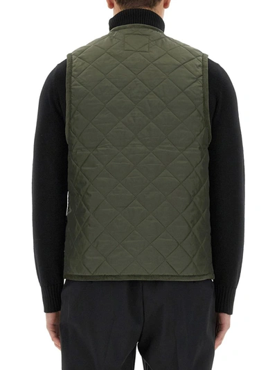 Shop Lavenham "dublin" Vest In Military Green