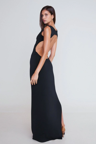 Shop Ho23 Selena Dress In Black